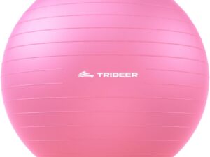 Trideer Yoga Ball for Exercise, Pilates, Core & Balance Training, Stability Ball for Pregnancy & Birthing Prep, Physical Therapy, Daily Stretching, Office Chair for Active Sitting, Quick Pump Included