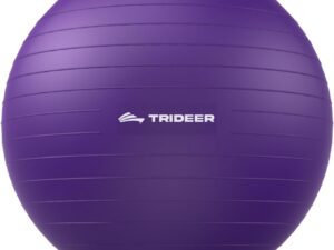 Trideer Yoga Ball for Exercise, Pilates, Core & Balance Training, Stability Ball for Pregnancy & Birthing Prep, Physical Therapy, Daily Stretching, Office Chair for Active Sitting, Quick Pump Included