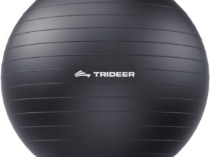 Trideer Yoga Ball for Exercise, Pilates, Core & Balance Training, Stability Ball for Pregnancy & Birthing Prep, Physical Therapy, Daily Stretching, Office Chair for Active Sitting, Quick Pump Included
