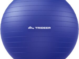 Trideer Yoga Ball for Exercise, Pilates, Core & Balance Training, Stability Ball for Pregnancy & Birthing Prep, Physical Therapy, Daily Stretching, Office Chair for Active Sitting, Quick Pump Included