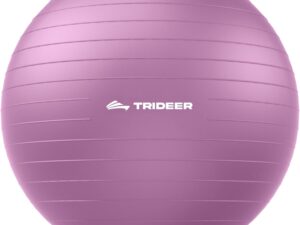 Trideer Yoga Ball for Exercise, Pilates, Core & Balance Training, Stability Ball for Pregnancy & Birthing Prep, Physical Therapy, Daily Stretching, Office Chair for Active Sitting, Quick Pump Included