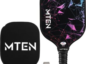 Pickleball Paddles Set of 2 or Single Paddle \u2013 USAPA Approved Fiberglass Surface Pickleball Rackets Set for Men & Women
