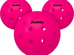 Franklin Sports X-40 Outdoor Pickleballs - Official Ball of USA Pickleball, APP Tour + US Open - Regulation Size
