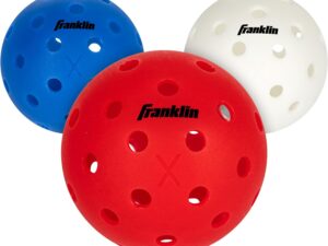 Franklin Sports X-40 Outdoor Pickleballs - Official Ball of USA Pickleball, APP Tour + US Open - Regulation Size