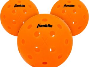 Franklin Sports X-40 Outdoor Pickleballs - Official Ball of USA Pickleball, APP Tour + US Open - Regulation Size