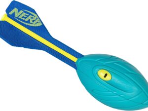 Nerf Vortex Aero Howler Neon Foam Ball, Classic Long-Distance Football, Flight-Optimizing Tail, Whistling Sound, Indoor & Outdoor Fun (Amazon Exclusive)
